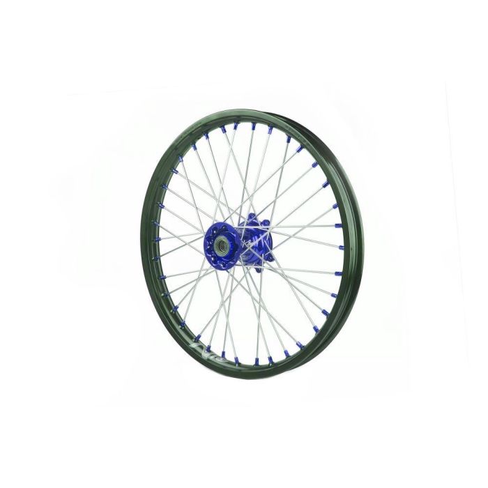 Kite compleet wiel MX-Enduro Sport Voor 1.60" X 21" Aluminum Blauw | Gear2win.nl