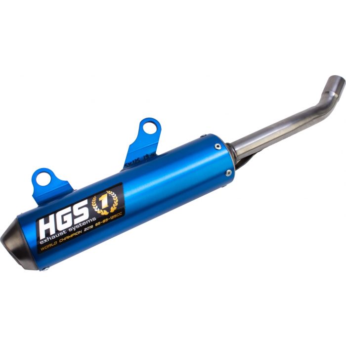 HGS - KTM/HSQ SX/TC 125 19- Demper Alu blauw