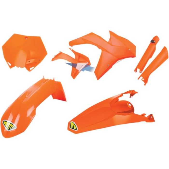 CYCRA POWERFLOW Volledig Plastic kit KTM Oranje