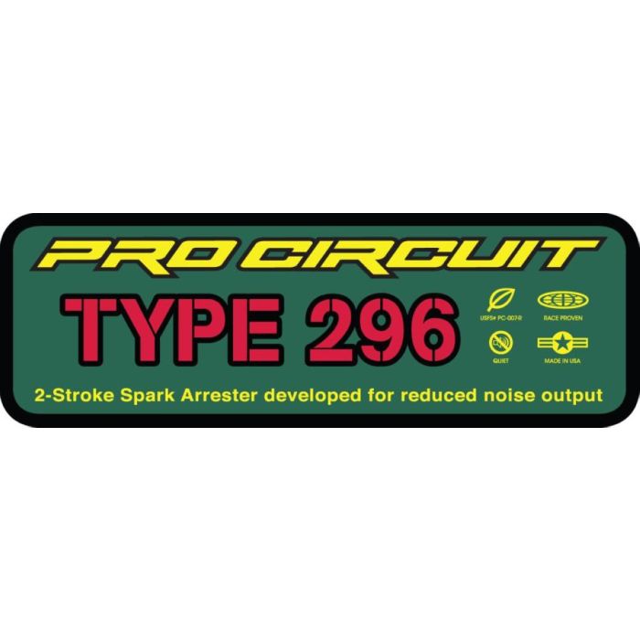 Pro Circuit - Demper Sticker TYP 296