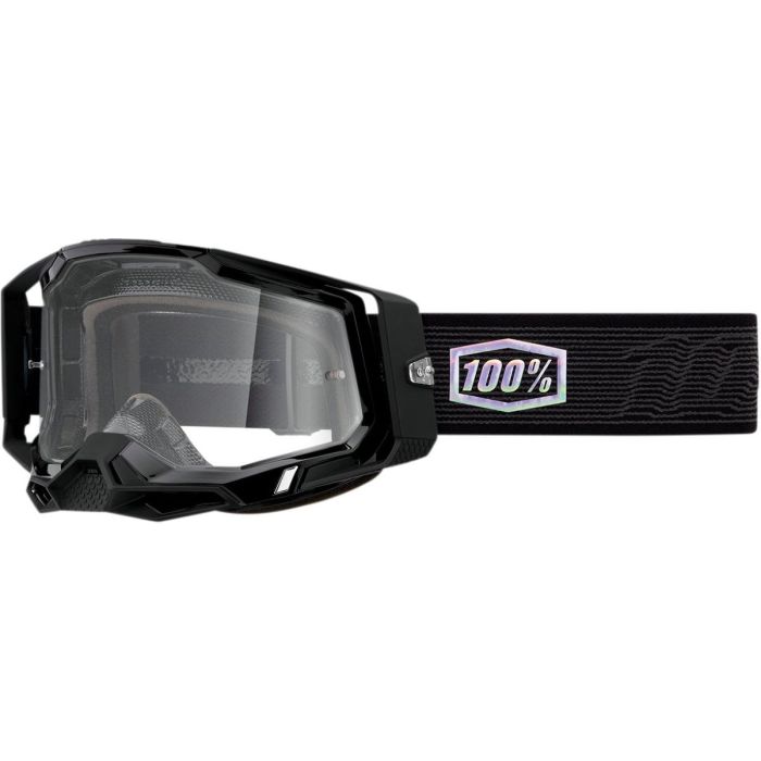 100% RACECRAFT 2 Crossbril Topo - transparant Lens | Gear2win.nl