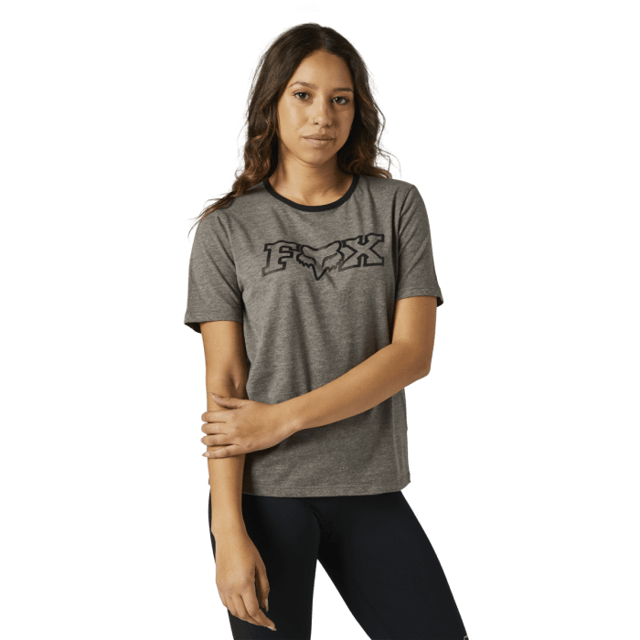 Fox Vrouwen Kickstart korte mouwen T-shirt Grijs | Gear2win