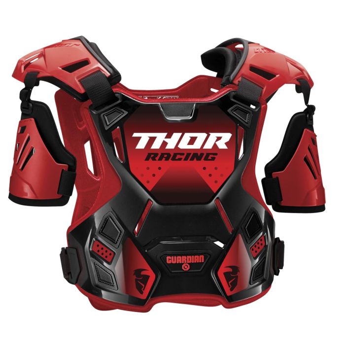 Thor Guardian Bodyprotector Motorcross bescherming Rood Zwart