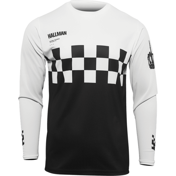 Thor Jersey Differ Cheq Black/White