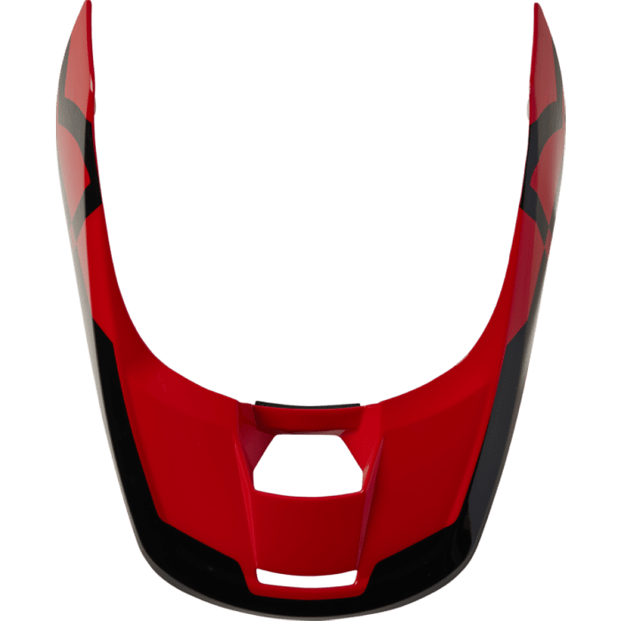 Fox V1 Helmet Visor Lux Fluorescent Red