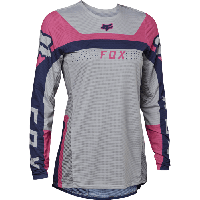 FOX Dames Flexair Efekt Cross Shirt Purper/Roos  | Gear2win.nl