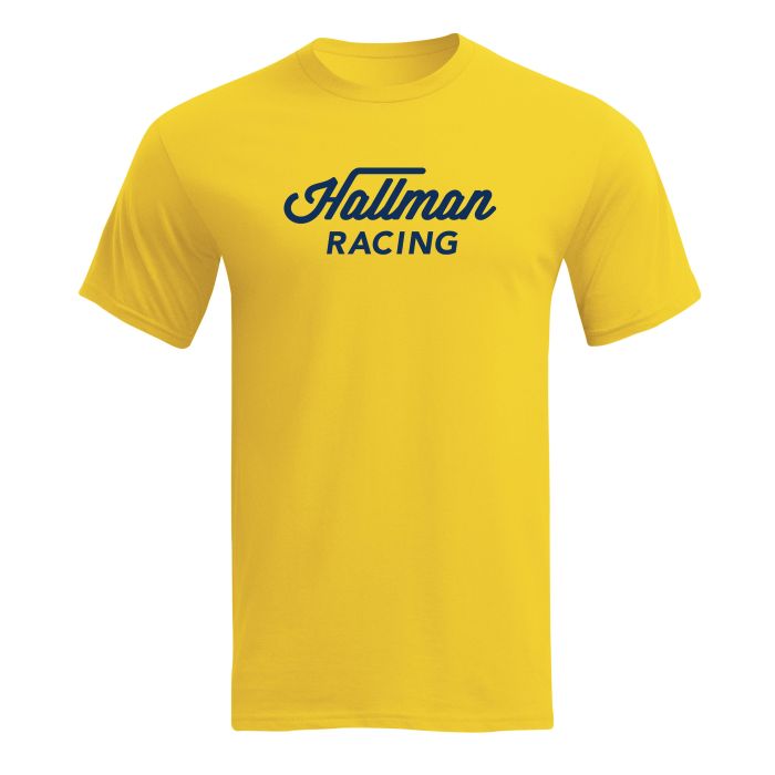 T-shirt Hallman Heritage Geel | Gear2win.nl