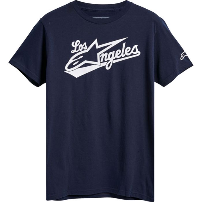 Alpinestars T-shirt Los Angeles Donker blauw