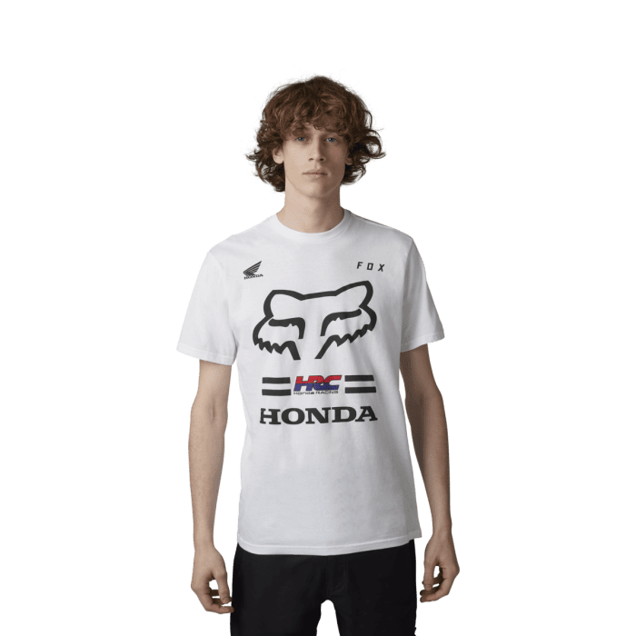 FOX Fox X Honda Korte mouwen T-shirt Ii | Optical Wit | Gear2win.nl