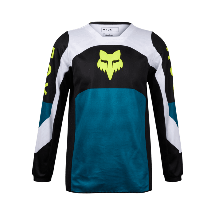 Fox Jeugd 180 Nitro Motorcross shirt Maui Blauw | Gear2win.nl