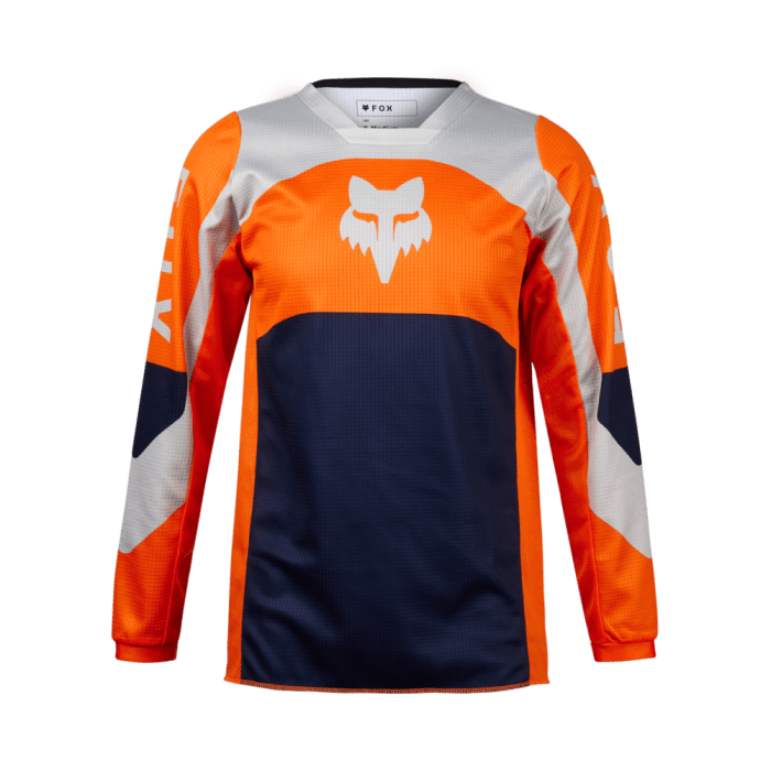 Fox Jeugd 180 Nitro Motorcross shirt Fluo Oranje | Gear2win.nl