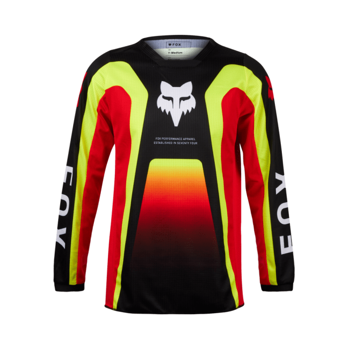 Fox Jeugd 180 Ballast Motorcross shirt Zwart/Rood | Gear2win.nl