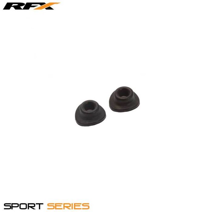 RFX Sport Ventiel Rubber Dichtingen (Zwart) 2stuks | Gear2win.nl