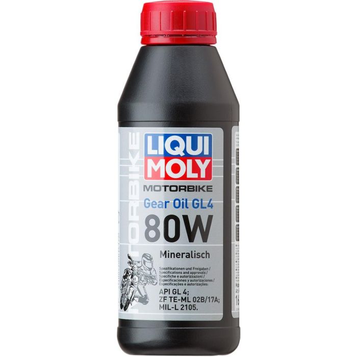 Liqui Moly Versnellingsbakolie GL4 80W Mineraal 500 ml | Gear2win.nl