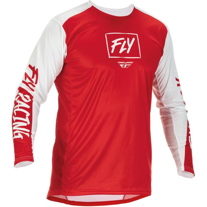 Fly Racing MX-Cross Shirt Lite Rood-Wit | Gear2win.nl