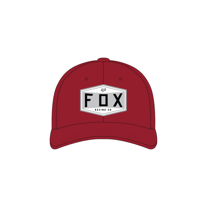 Fox emblem flexfit hat chili