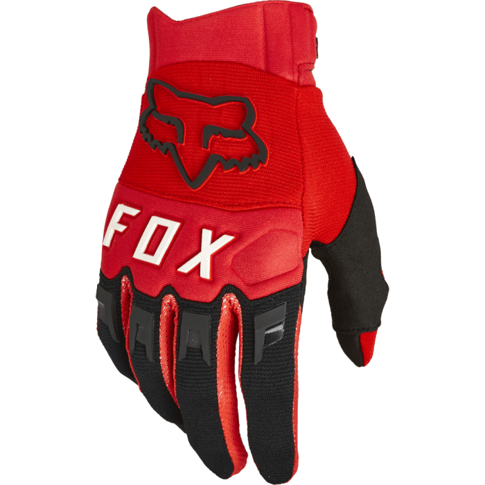 Fox Dirtpaw Crosshandschoenen Fluo rood