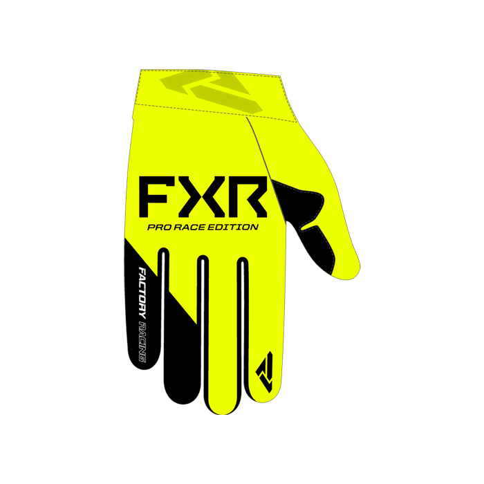 FXR Cold Cross Lite Mx crosshandschoenen Zwart/Hivis | Gear2win.nl