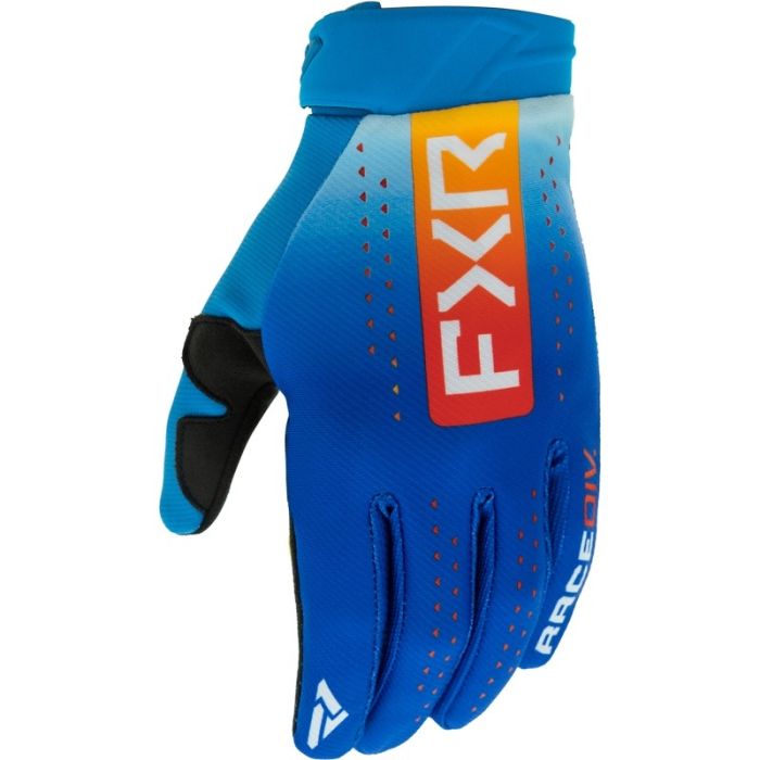 FXR Reflex MX Crosshandschoenen Blauw/Tangerine