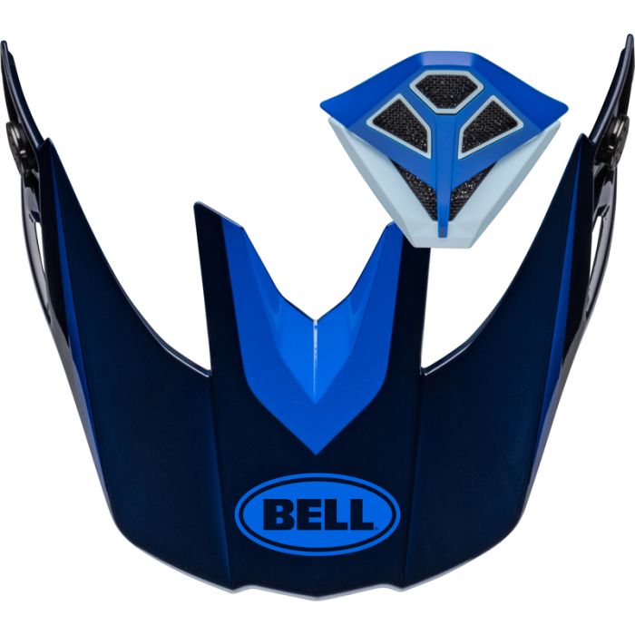 BELL Moto10 Spherical MECHANT Off-Road helmklep and mondstuk Kit  Blauw | Gear2win.nl