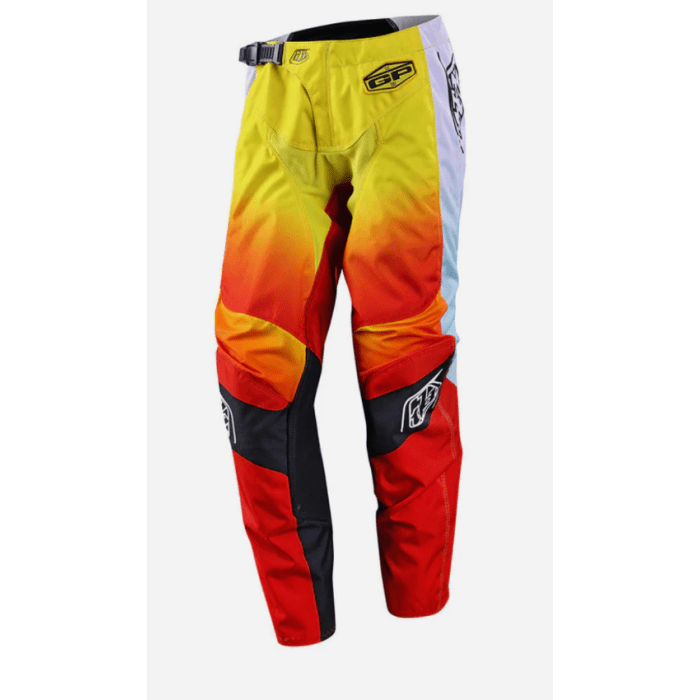 Troy Lee Designs GP Pant Arc Acid Yellow/Red Youth