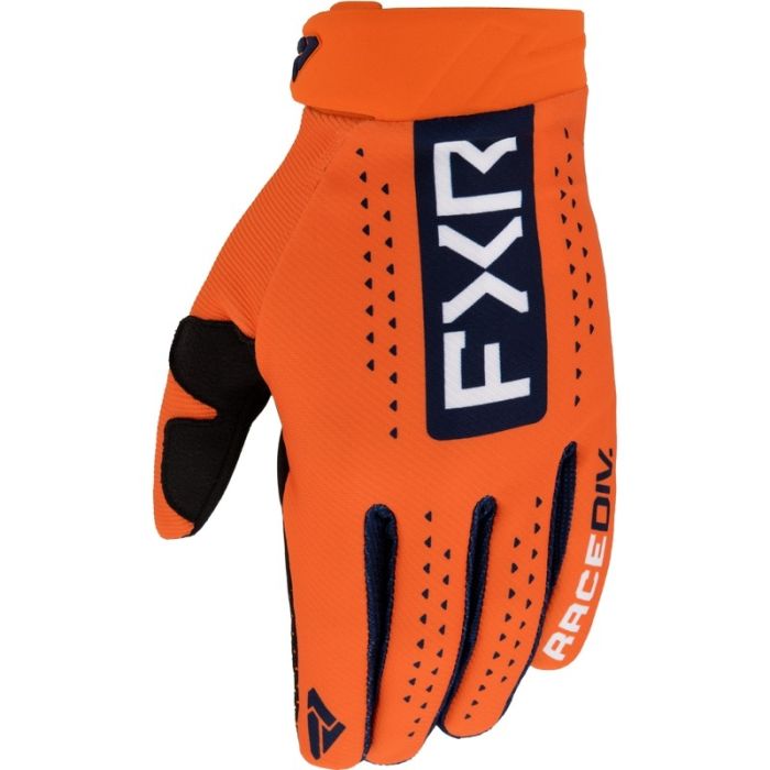 FXR Reflex MX Crosshandschoenen Oranje/Donker blauw