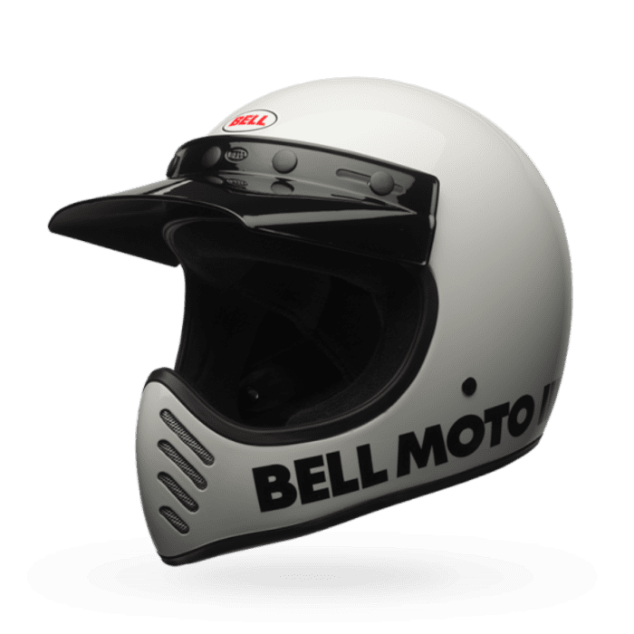 BELL Moto-3 Helmet Classic White | Bell | Gear2Win
