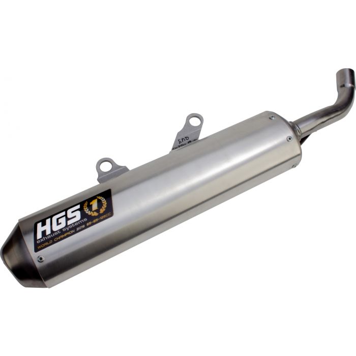 HGS - KTM/HSQ SX/TC 250 19- Demper Alu Carbon eindkap