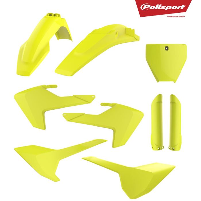 POLISPORT Plastic kit "Limited" Husqvarna TC/FC 16- -FLUO Geel | Gear2win.nl