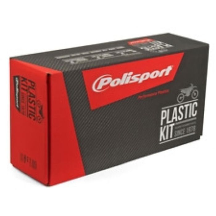 Polisport Plastic kit Husqvarna TE/FE 17-- Wit/Zwart Achterkant | Gear2win.nl