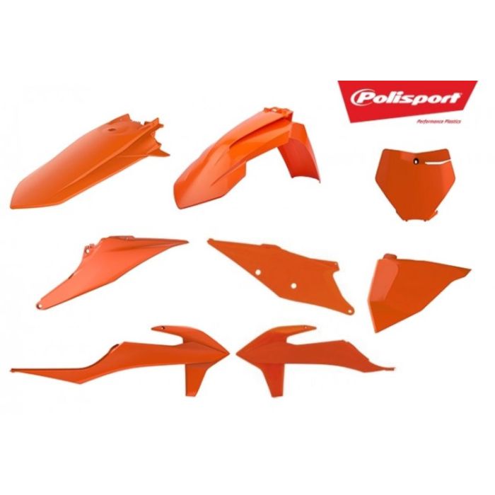 Polisport Plastic Kit SX 19- SXF 19- Full Oranje KTM | Gear2win.nl