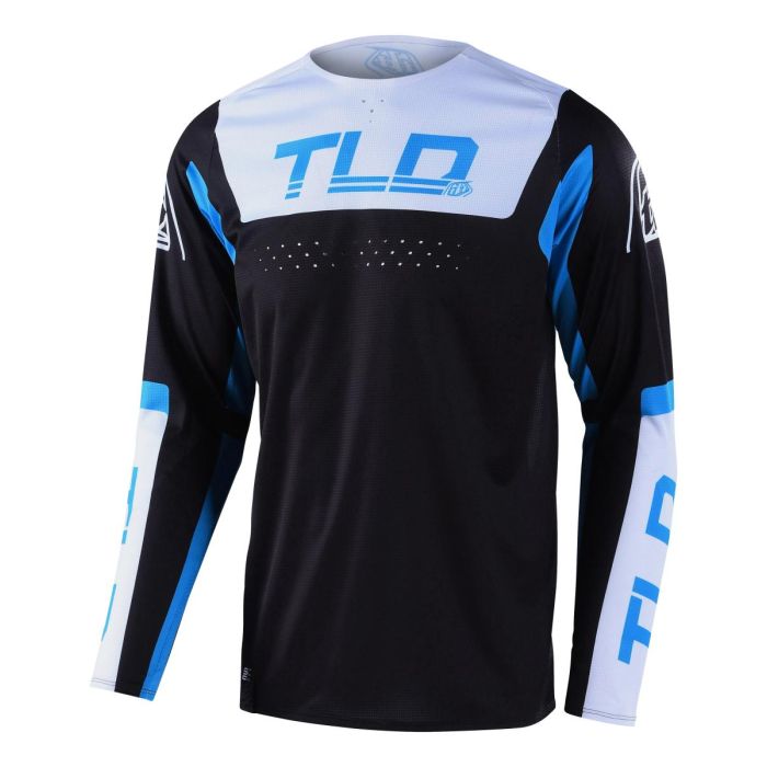 Troy Lee Designs Se Pro Cross Shirt Fractura Zwart/Blue | Gear2win