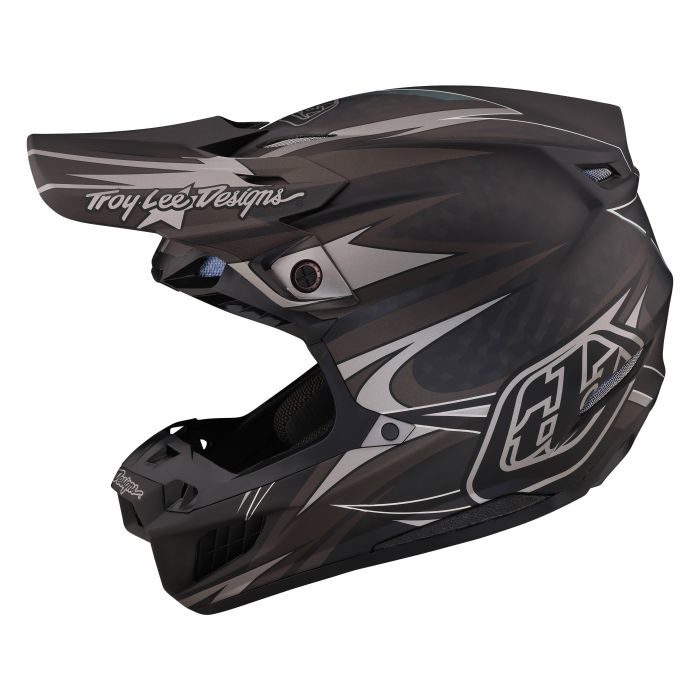 Troy Lee Designs Se5 Ece Carbon Mips Helmet Inferno Black | Gear2win