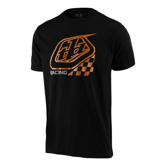 Troy Lee Designs Precision 2.0 Checkers T-shirt Zwart