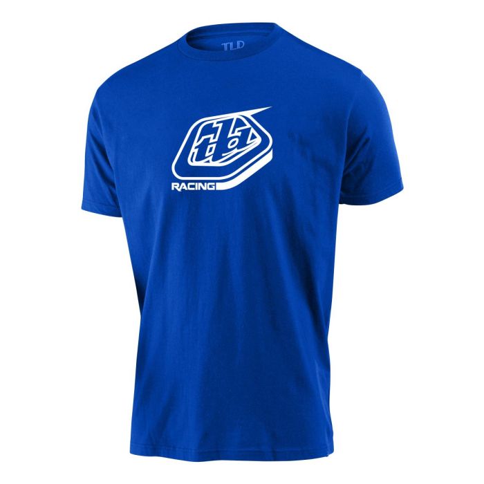 Troy Lee Designs Racing Shield T-shirt Blauw