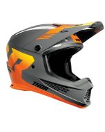 Thor Motocrosshelm Sector 2 Carve Grijs/Oranje