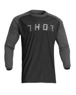 Thor Enduro Cross Shirt Terrain Zwart/Houtskool |