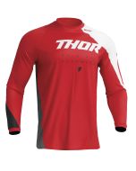 Thor Cross Shirt Jeugd Sector Edge Rood/Wit