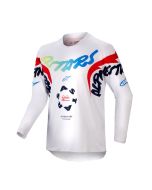 Alpinestars Jeugd motorcross shirt Racer Hana Wit/Multicolors