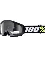 100% Strata Mini Goggle Black - Clear