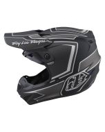 Troy Lee Designs Gp Helmet Ritn Zwart/Grijs