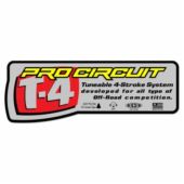 Pro Circuit - Demper Sticker T-4