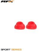 RFX Sport Ventiel Rubber Dichtingen (Rood) 2stuks