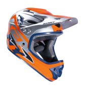 Kenny Graphic Downhill BMX Helmet Orange