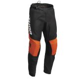 THOR PANT SECTOR YOUTH CHEV CHARCOAL/RED/ORANGE