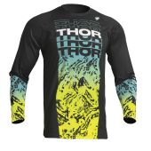 Thor Cross Shirt Sector Atlas Zwart/Teal |