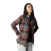 Fox Women'S Foxlover Stretch Flannel | Copper