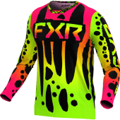 FXR Jeugd Podium Mx Cross shirt Frogger