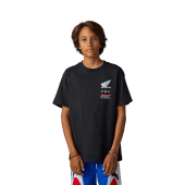 FOX Jeugd Fox X Honda Korte mouwen T-shirt | Zwart