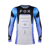 Fox Flexair Magnetic Motorcross shirt Zwart/Paars